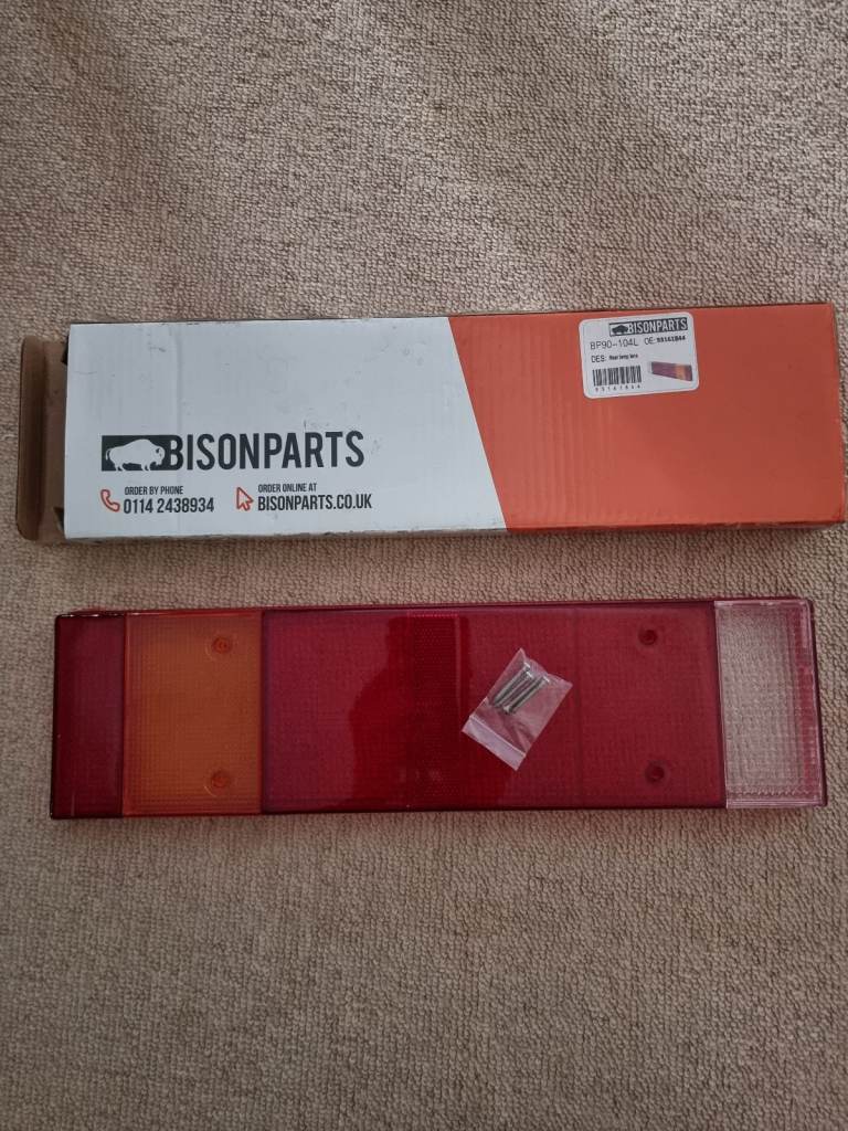 Man Truck rear lens passenger side