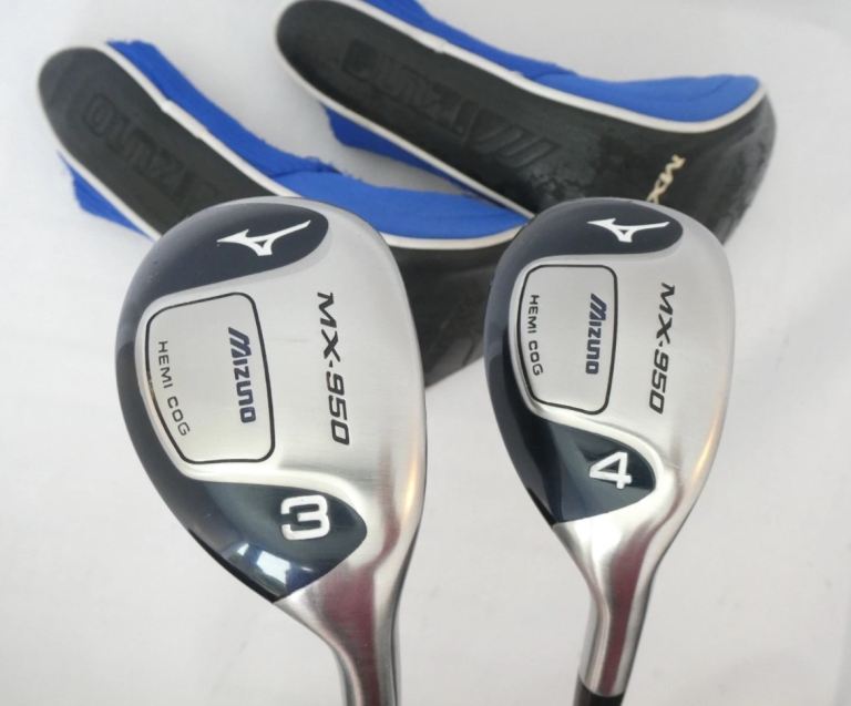 Mizuno MX-950 3 & 4 Hybrids - Reg Steel Shafts