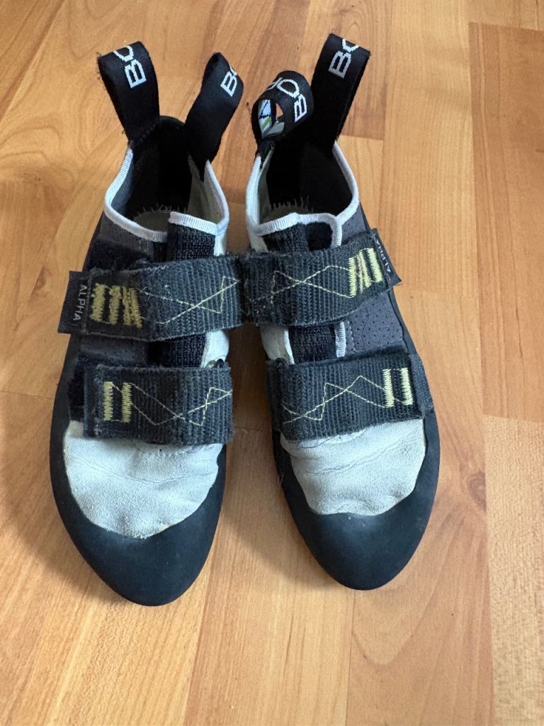 Climbing shoes