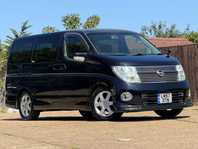 2023 Nissan Elgrand NISSAN ELGRAND 3.5L AUTO 8 SEAT PETROL 08-57 ULEZ 4WD , VERIFIED MILES, FIN M...