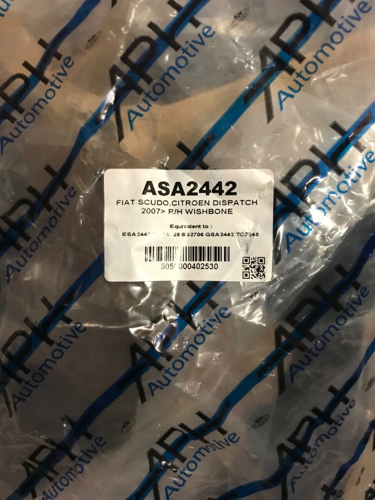 Fiat scudo ,Citroen dispatch,Peugeot expert lower arms