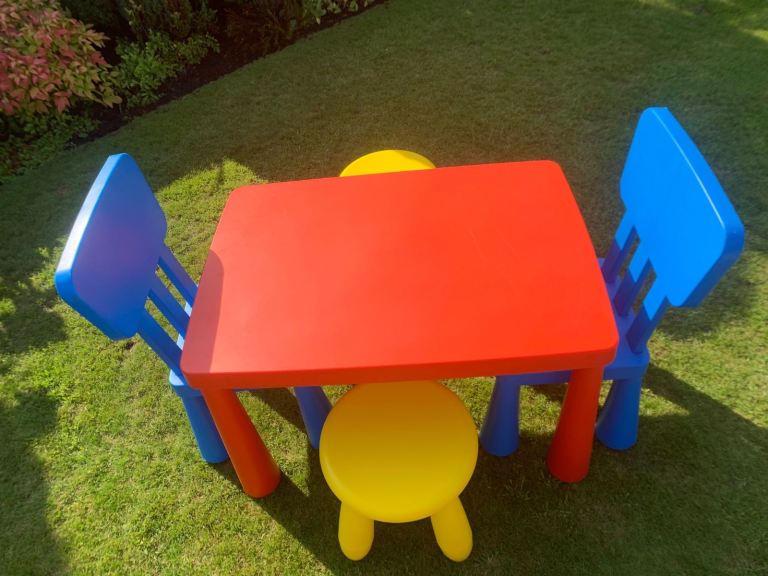 Indoor/outdoor children’s furniture 