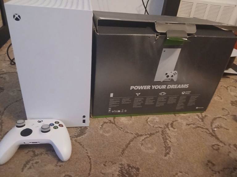 Xbox x white 1TB
