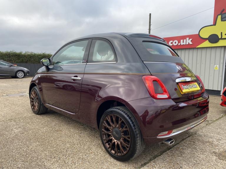 FIAT 500 1.2 COLLEZIONE CONVERTIBLE VERY GOOD CONDITION 1 OWNER NEW CAMBELT KIT