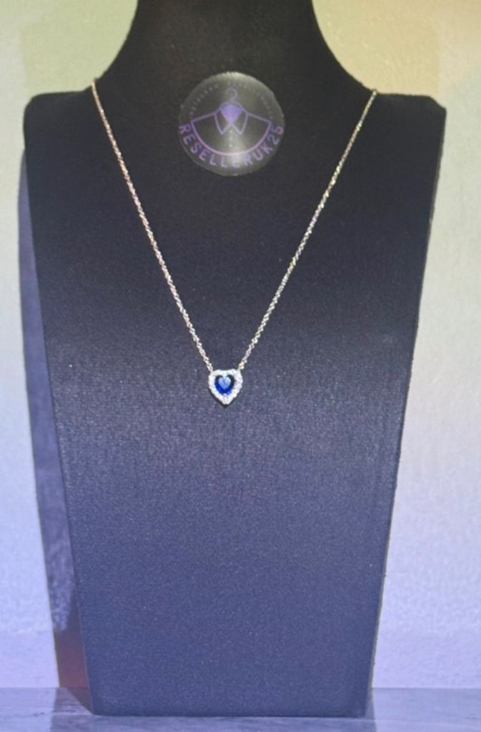 925 silver heart necklace 