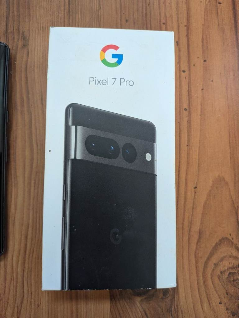 Google Pixel 7 Pro - Black, As Good As New