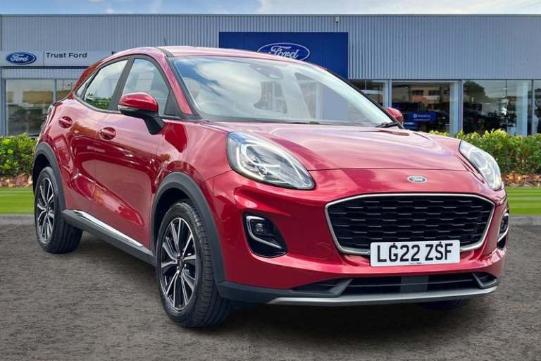 2022 Ford Puma 1.0L EcoBoost 125ps Hybrid mHEV Titanium 5dr Manual Manual Hatchback Petrol Manual