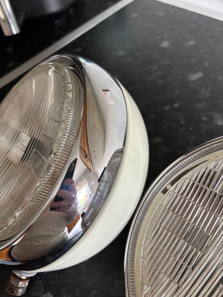 Cibie Oscar vintage spot lights off classic ford escort 1970’s