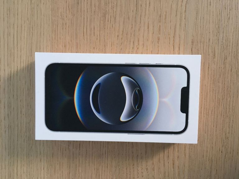 Apple iPhone 16e White 128GB Model A3409 EMPTY BOX