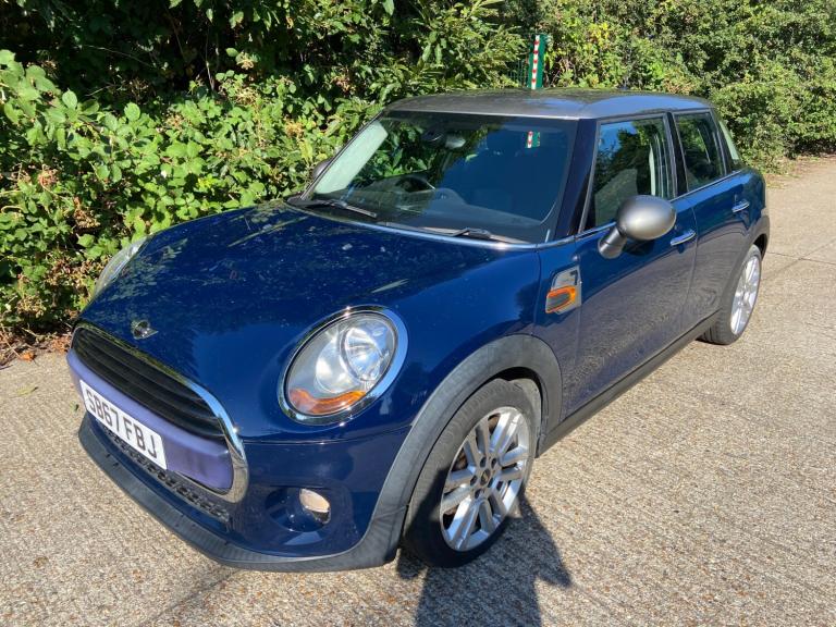 2017 MINI Hatch 1.5 Cooper Seven 5dr Blue 47k Miles Years MOT Warranty HATCHBACK Petrol Manual