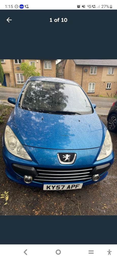 Peugeot, 307, Hatchback, 2007, Manual, 1560 (cc), 5 doors