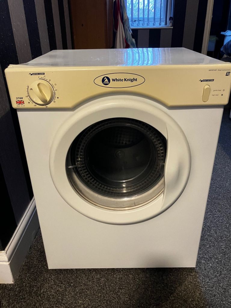 White knight 3kg dryer fully working can deliver for a small charge