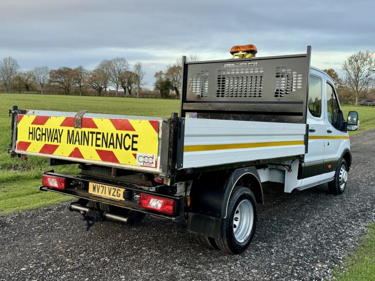 FORD TRANSIT 2.0 Transit Leader Double CAB Tipper Twin Wheel L3 2.0L EcoBlue 130