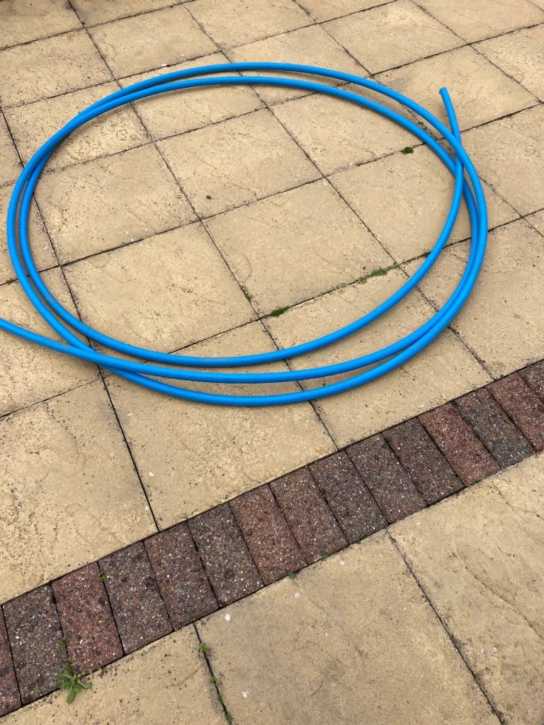 Blue MDPE Water Pipe