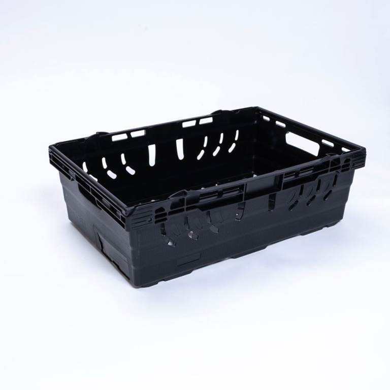 Plastic heavy duty storage crates (stackable)