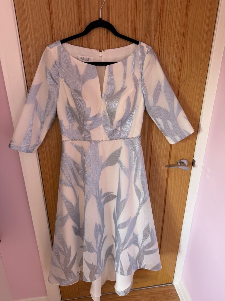 Mother of the Bride or Groom Dress with Matching Hat