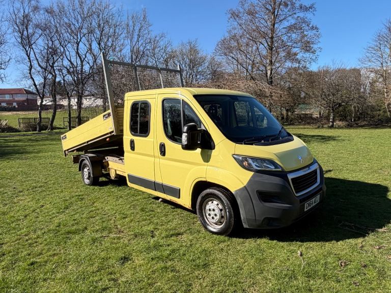Peugeot boxer 2.2 hdi crew van, tipper