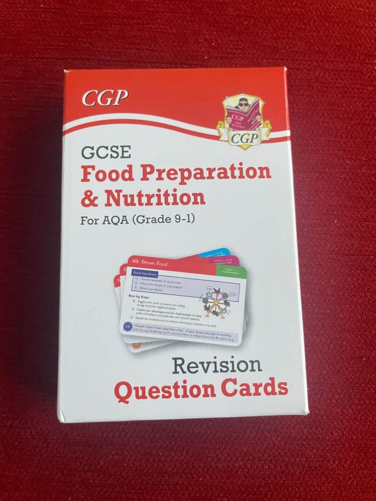 GCP GCSE Food Preparation & Nutrition for AQA (Grade 9-1) Revision Question Cards - Flashcards