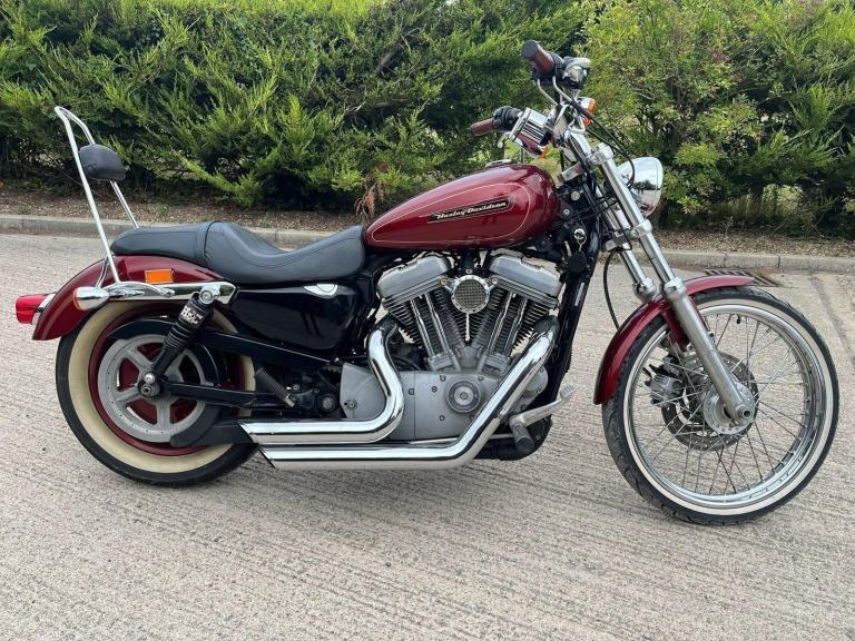 2009 09 HARLEY-DAVIDSON XL883C XL 883 C SPORTSTER CUSTOM CRUISER XLH883 - 2k MLS