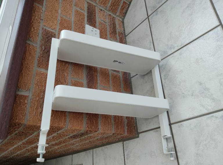 New IKEA Desktop shelf, white