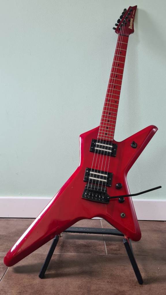 Ibanez DT250 Destroyer II 1985 Red w/ Matching Fretboard – Rare Vintage Japan