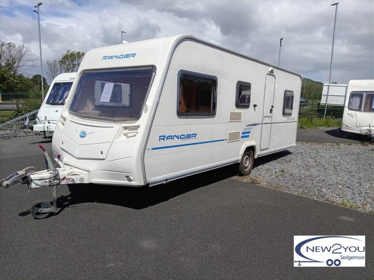 2009 Bailey Ranger 540/6 6 berth FIXED BUNKS Caravan - STOCK J023