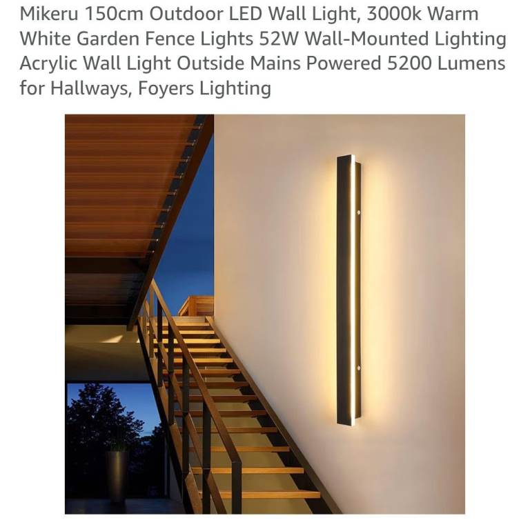 Led home light bar 