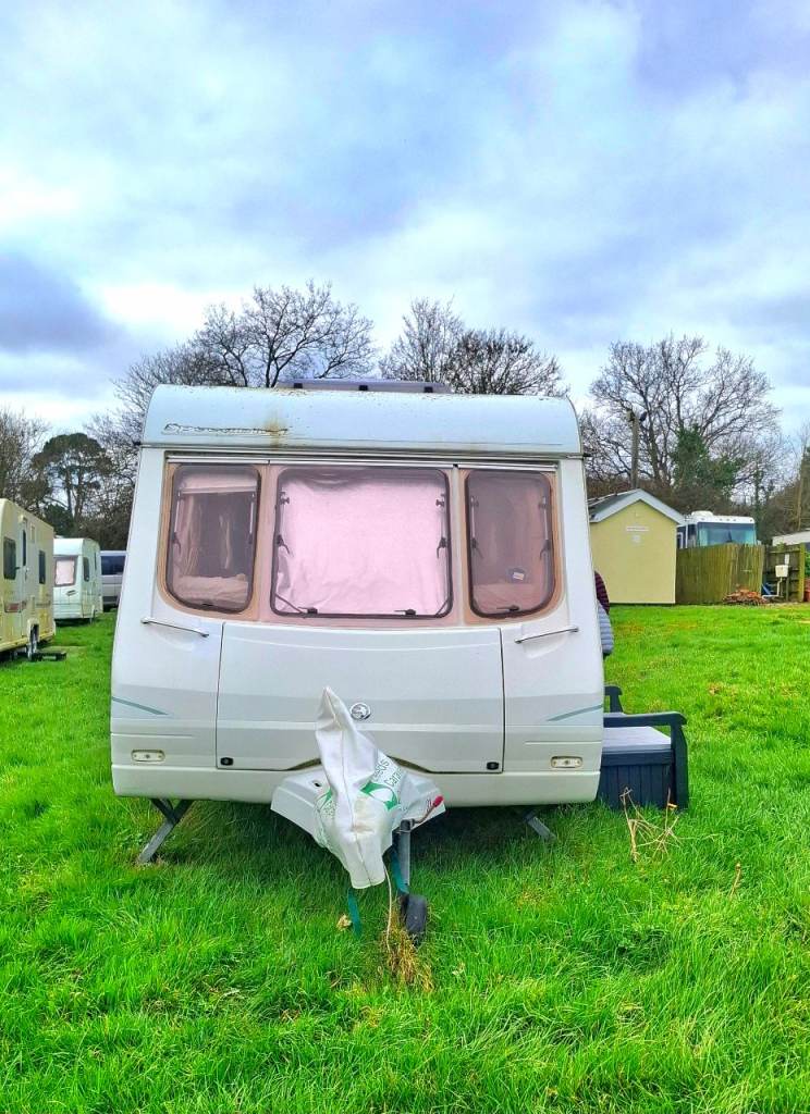 4 berth Swift speedbird caravan