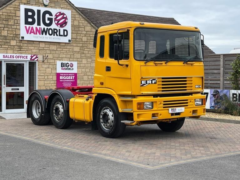 1999 ERF EC EC11 6x2 Day Tractor Unit Diesel red Manual