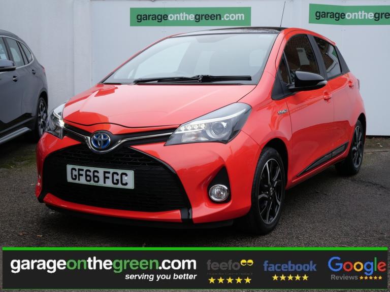 2016 Toyota Yaris 1.5 VVT-h Orange Edition Petrol Hybrid E-CVT Euro 6 5dr Only