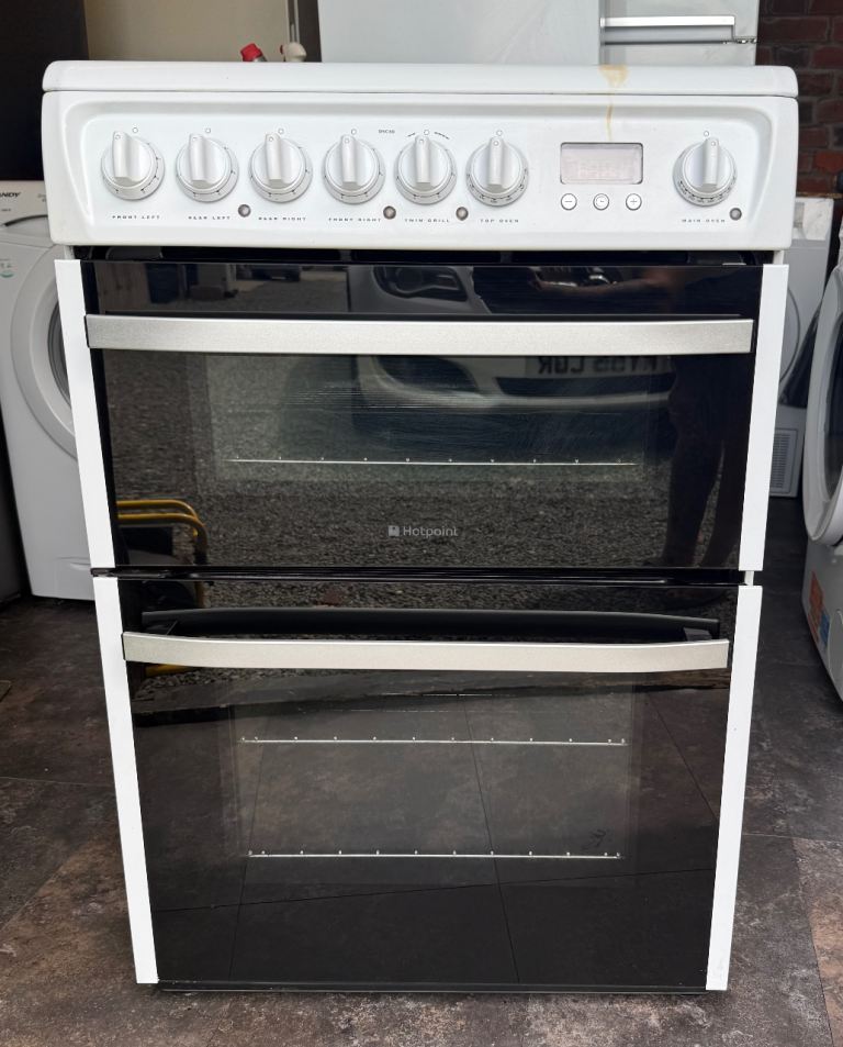 Hotpoint 60cm Double Oven Electric Cooker… ** LOCAL DELIVERY AVAILABLE **