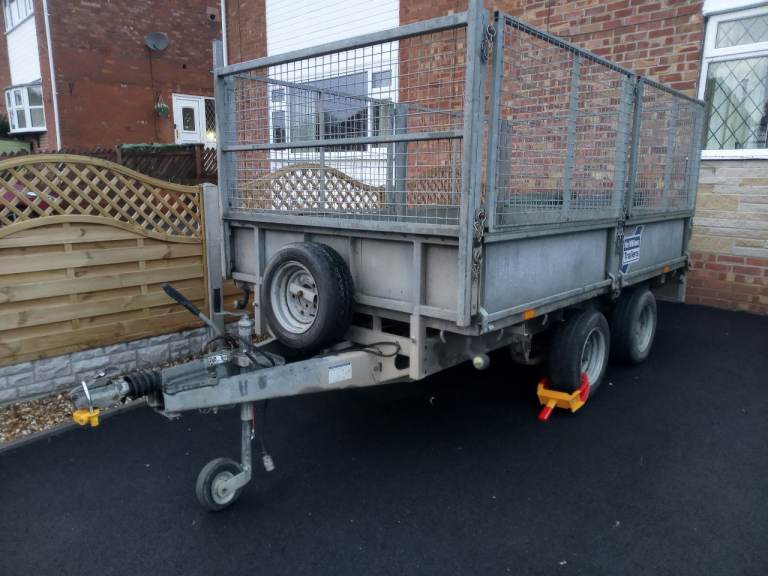 Ifor Williams Trailer 10ft x 5.5ft cage sides and cover 