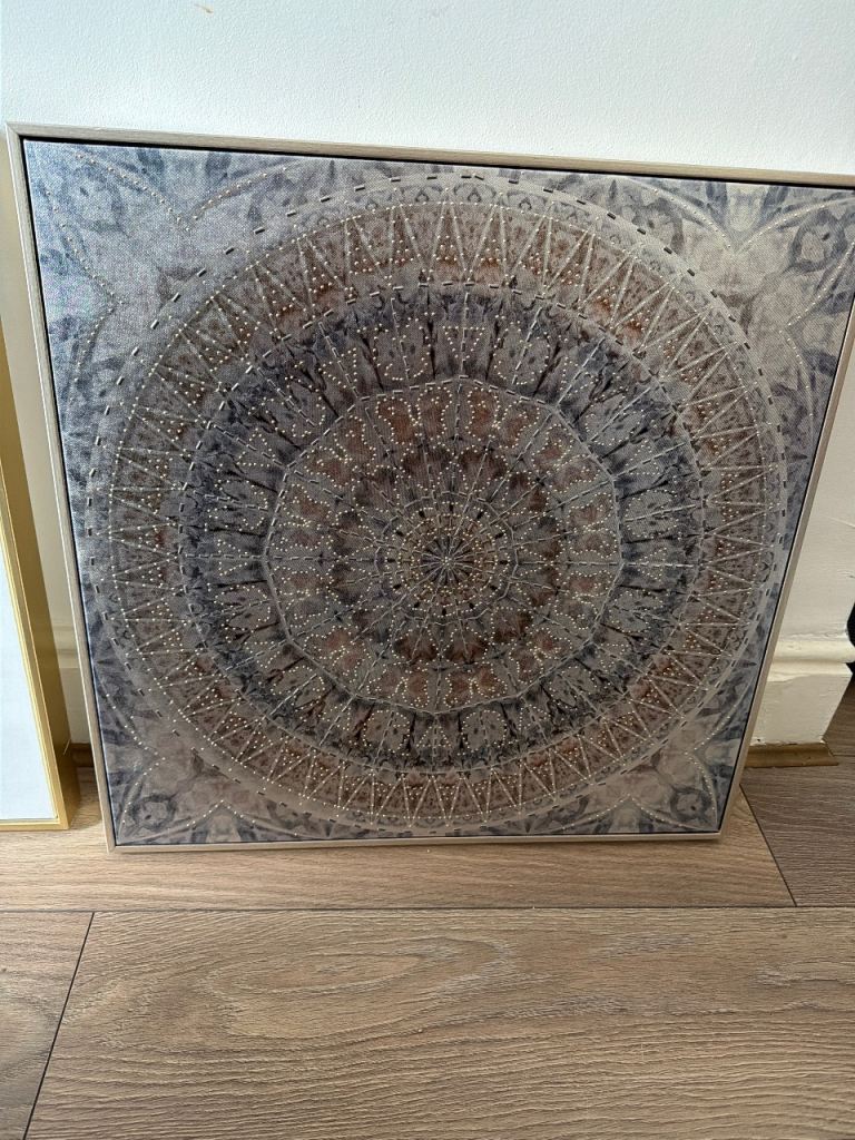 Next Mandala Framed Wall Art – Multicoloured