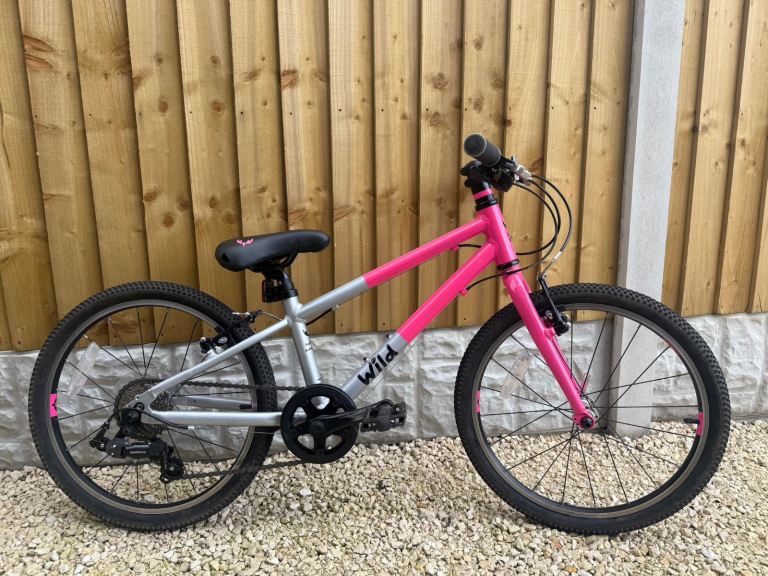 Childrens Wild Bikes 20” Bike, Pink&Grey,  Ready To Ride! 