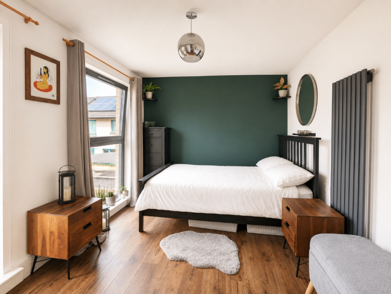 Main door, spacious, modern 1 bedroom flat - Available form beginning of September