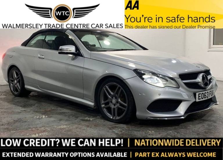 2013 Mercedes-Benz E Class 2.1 E250 CDI AMG Sport Cabriolet 2dr Diesel G-Tronic+ Euro 5 (s/s) (20...