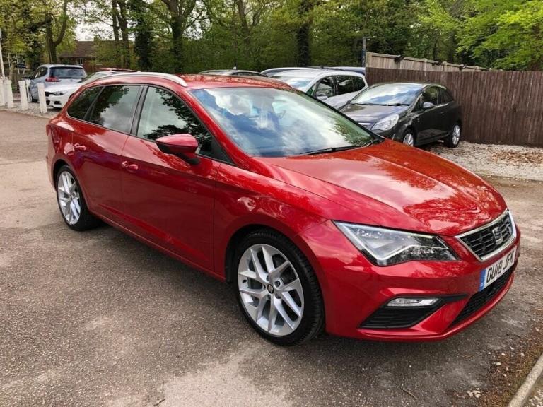 2018 18 SEAT LEON 1.8 TSI FR TECHNOLOGY ST 5DR PETROL DSG EURO 6 (S/S) (180 PS)