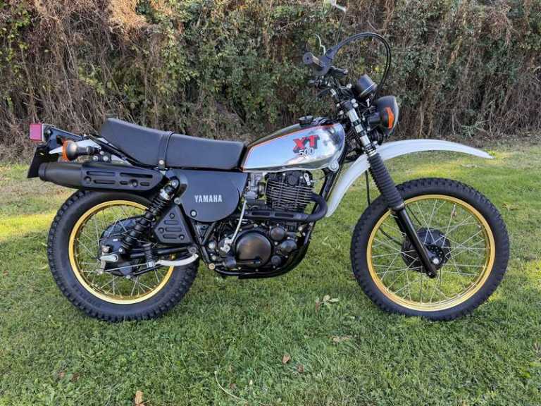 2023 Yamaha XT 500 PETROL Manual