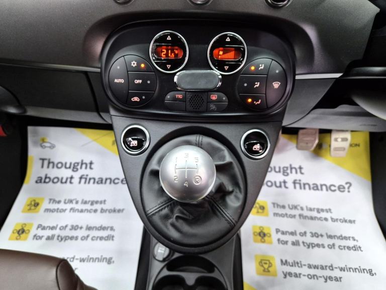 2022 Abarth 595C Turismo Convertible, Leather,Motorhome Tow Car (Braked) A Frame