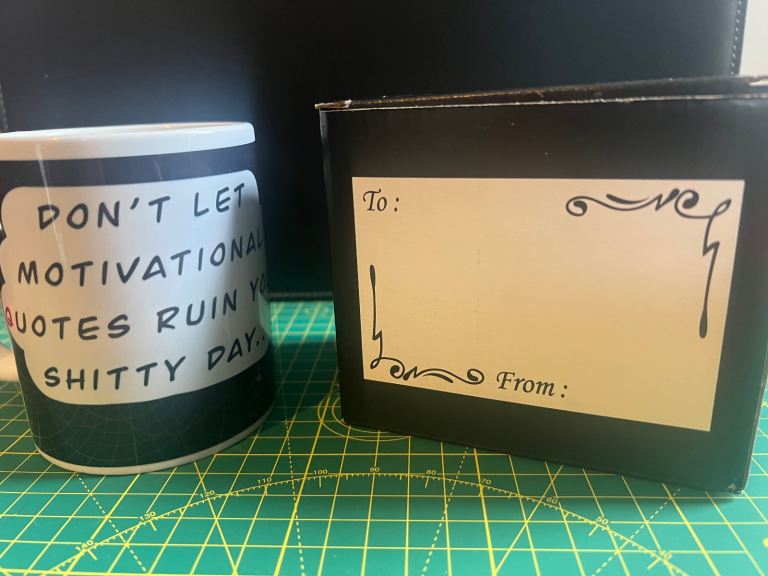 Motivational Quote Mug