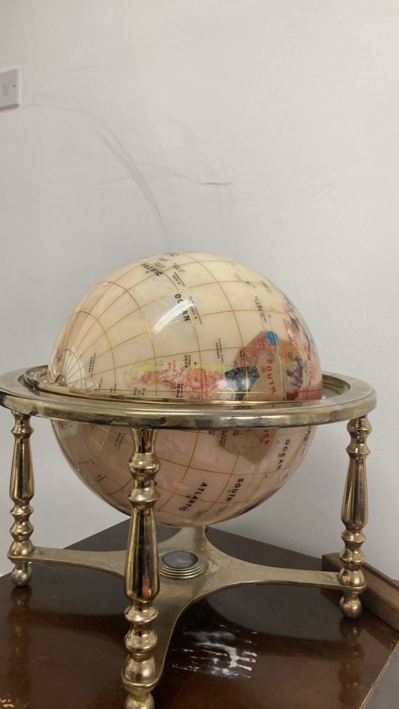 Gemstone globe 