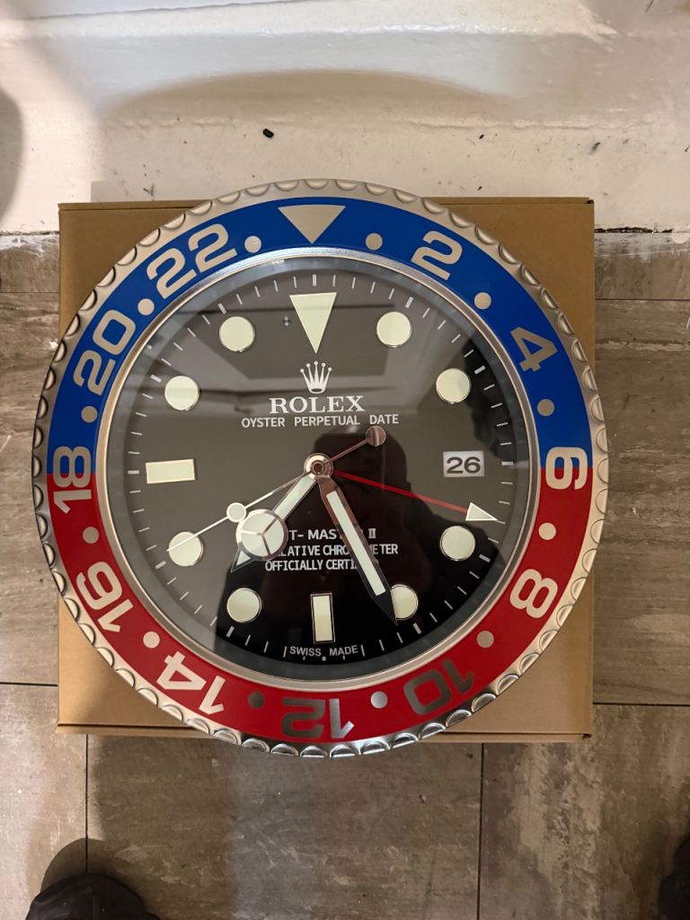 Rolex wall clock