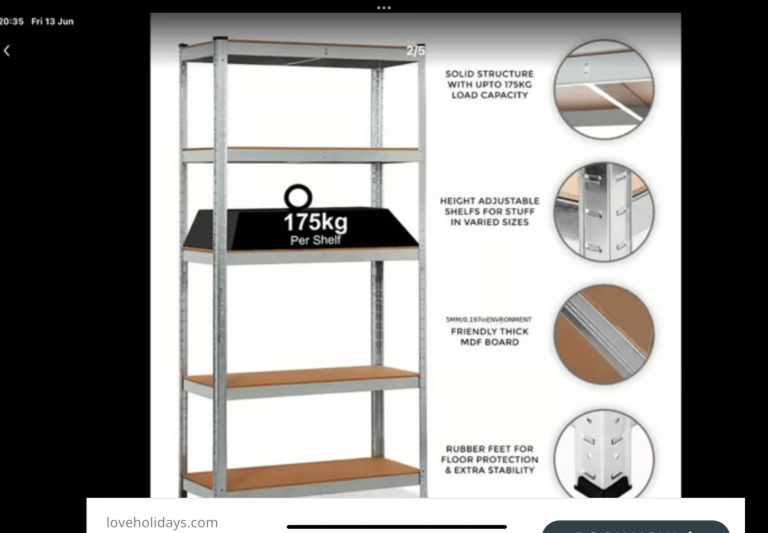 Brand new Garage racking, shelving, metal shelves, workshop, shed, silver
