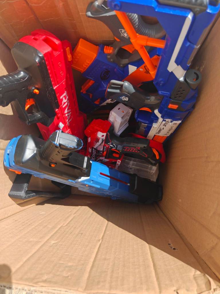 Nerf guns need checking 