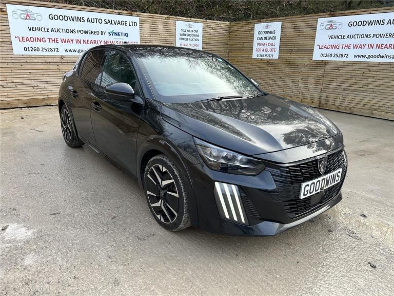 2024 74 PEUGEOT 208 PURETECH GT 1.2T ACCIDENT DAMAGED REPAIRABLE SALVAGE