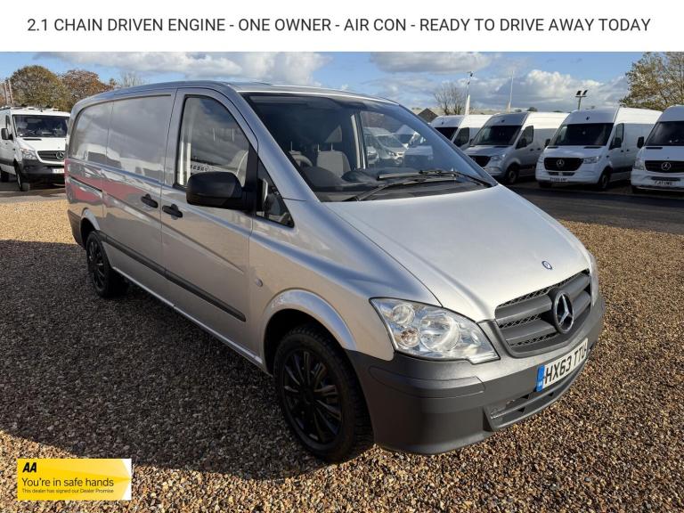 2013 Mercedes-Benz Vito 2.1 110 CDi Panel Van 5dr Diesel Manual L1 (206 g/km, 95 bhp) Panel Van D...