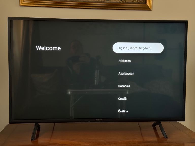 Sony 43” 4k smart TV for sale