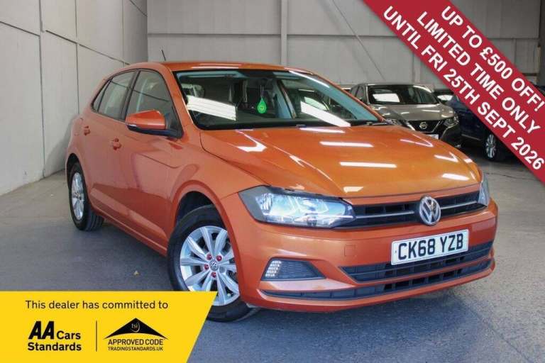 2018 Volkswagen Polo 1.0 EVO SE Hatchback 5dr Petrol Manual Euro 6 (s/s) (65 ps) Hatchback Petrol...