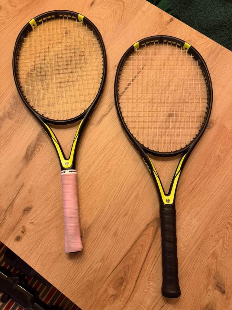 2x Head TR160 Graph Tennis Racket with Artengo Cover and Balls, £50.00 ...