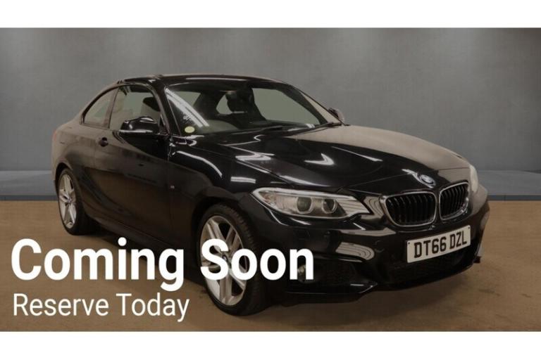 2016 BMW 2 Series 218d [150] M Sport 2dr [Nav] COUPE DIESEL Manual